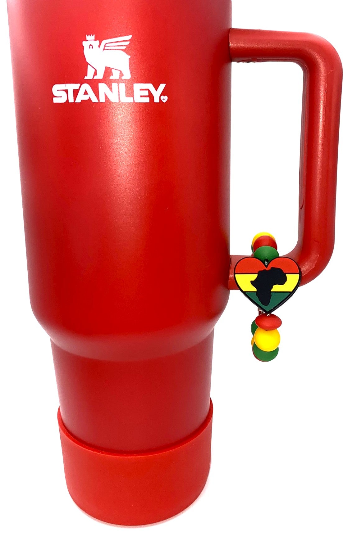African Heart Juneteenth Stanley Tumbler Cup Handle Charm