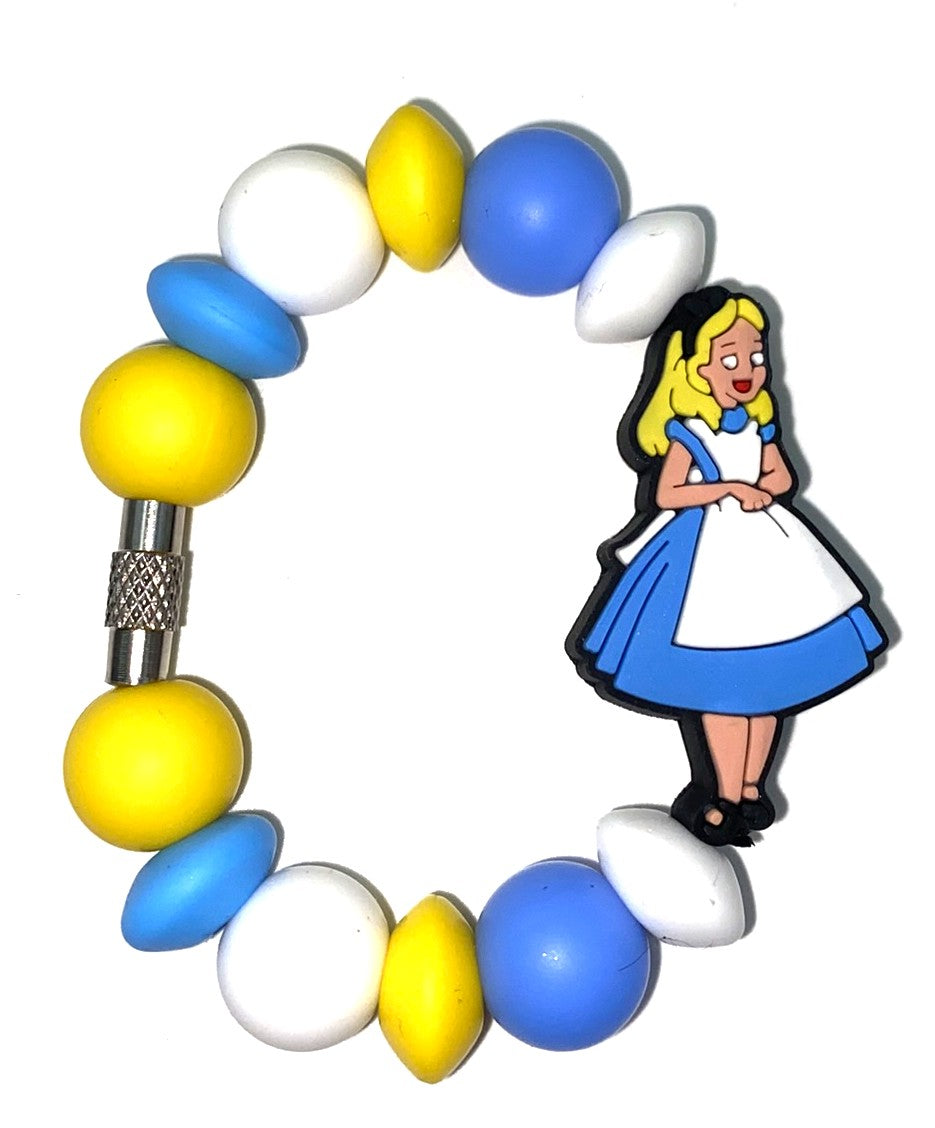 Wonderfully Curious Girl Full Body Stanley Tumbler Cup Handle Charm