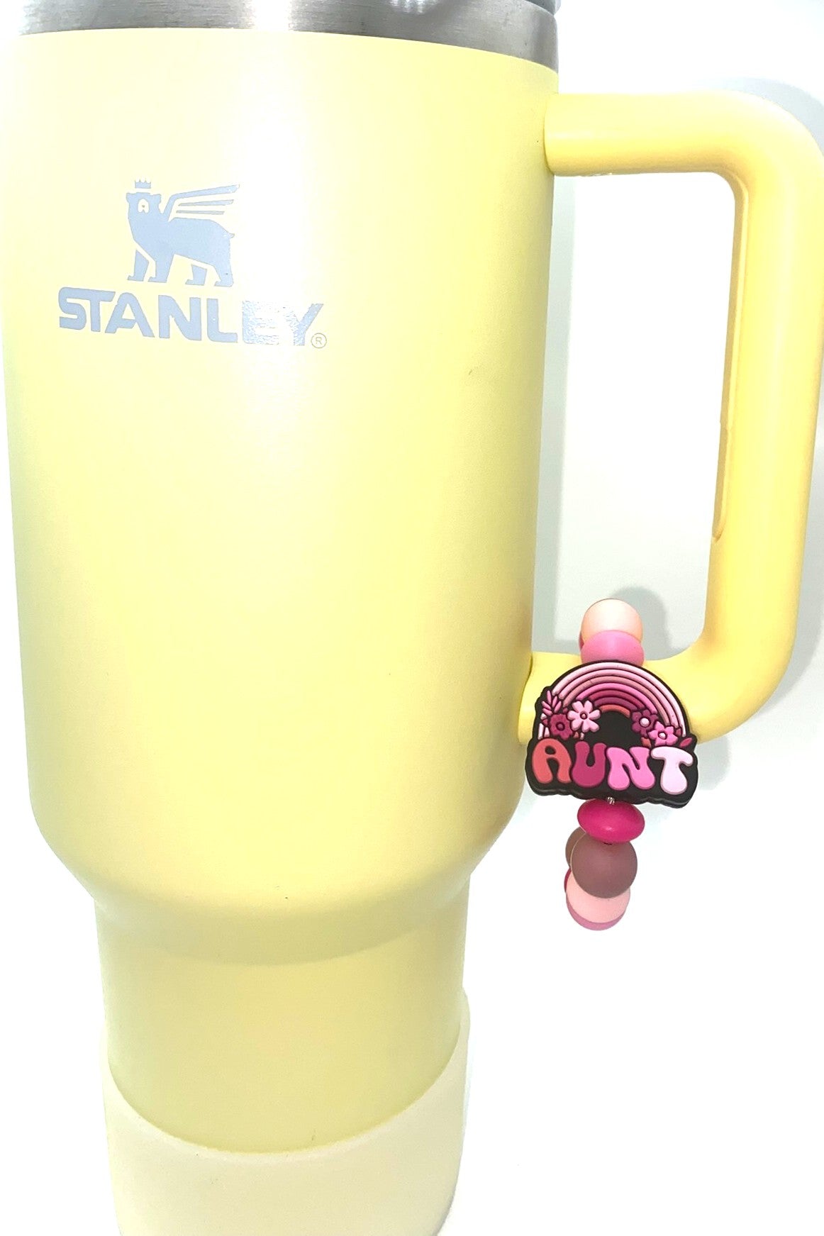 Aunt Pink Stanley Tumbler Cup Handle Charm