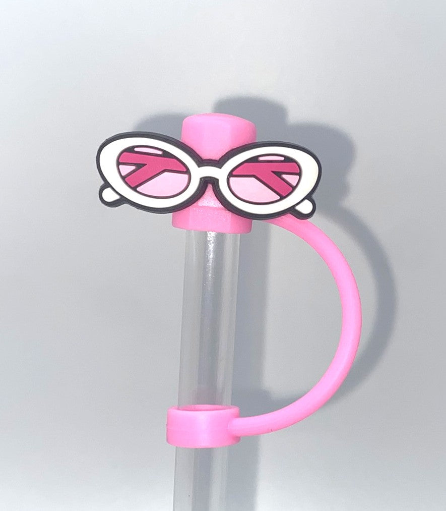Sunglasses Malibu Girl Plastic Doll Stanley Tumbler Cup Straw Topper