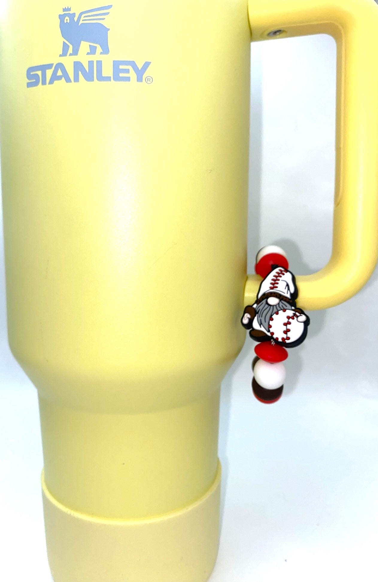 Baseball Gnome Stanley Tumbler Cup Handle Charm