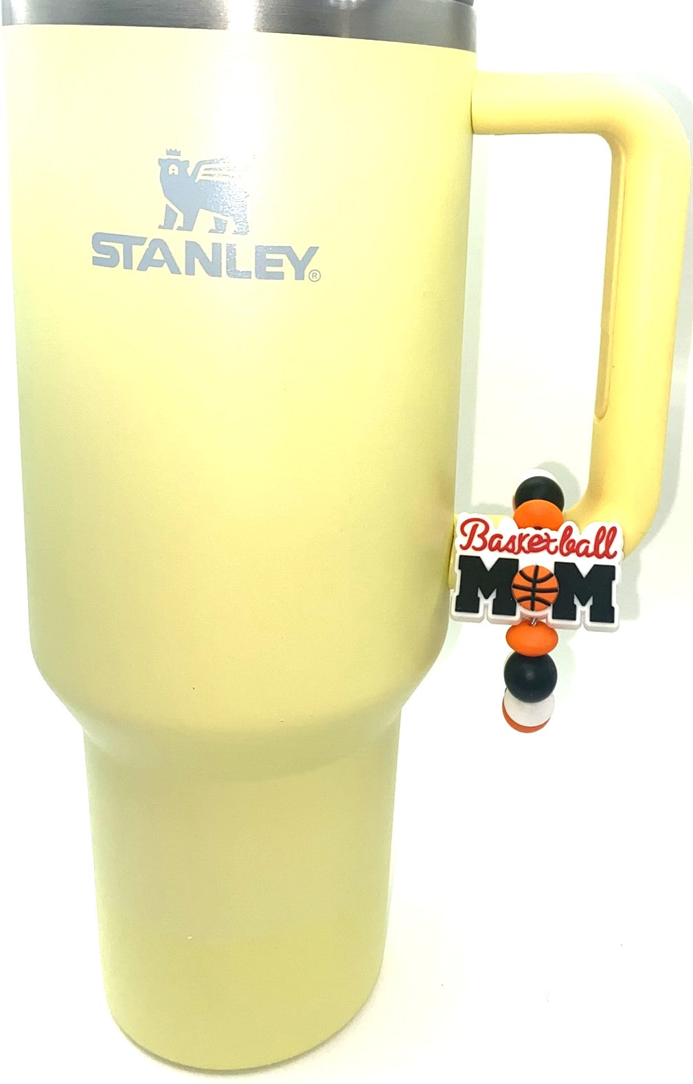 Basketball Mom Stanley Tumbler Cup Handle Charm