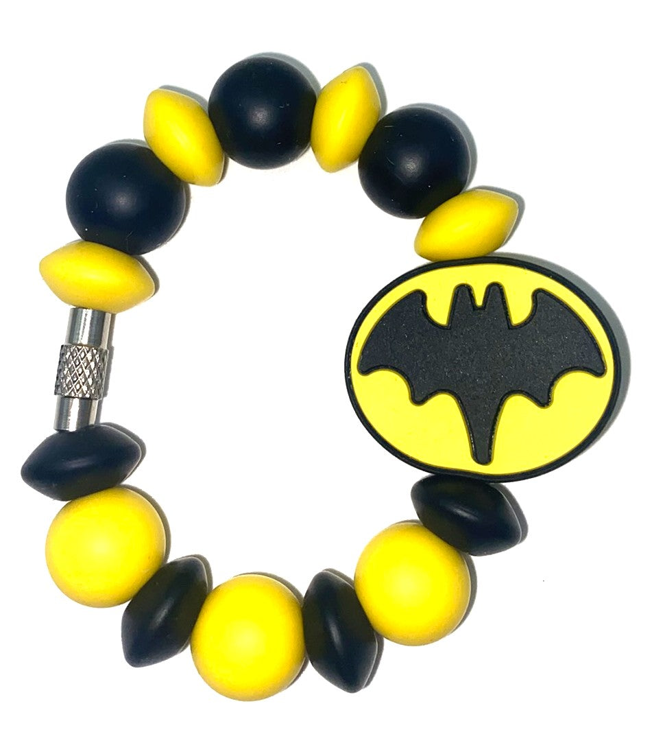 Bat Guy Super Hero Symbol Logo Stanley Tumbler Cup Handle Charm