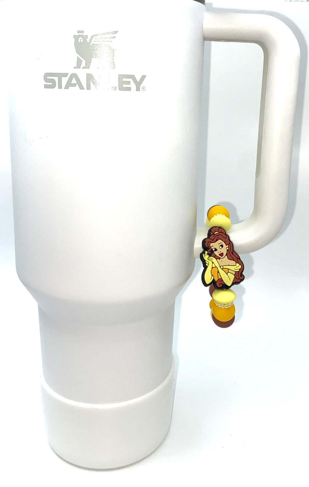 Beautiful Princess Upper Body Stanley Tumbler Cup Handle Charm