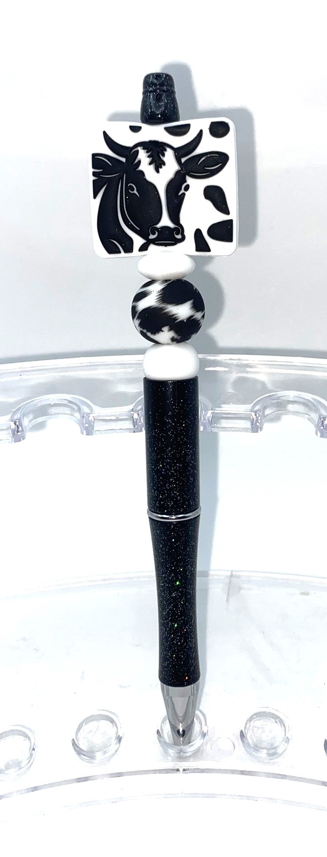 Bessy Cow Beaded Pen
