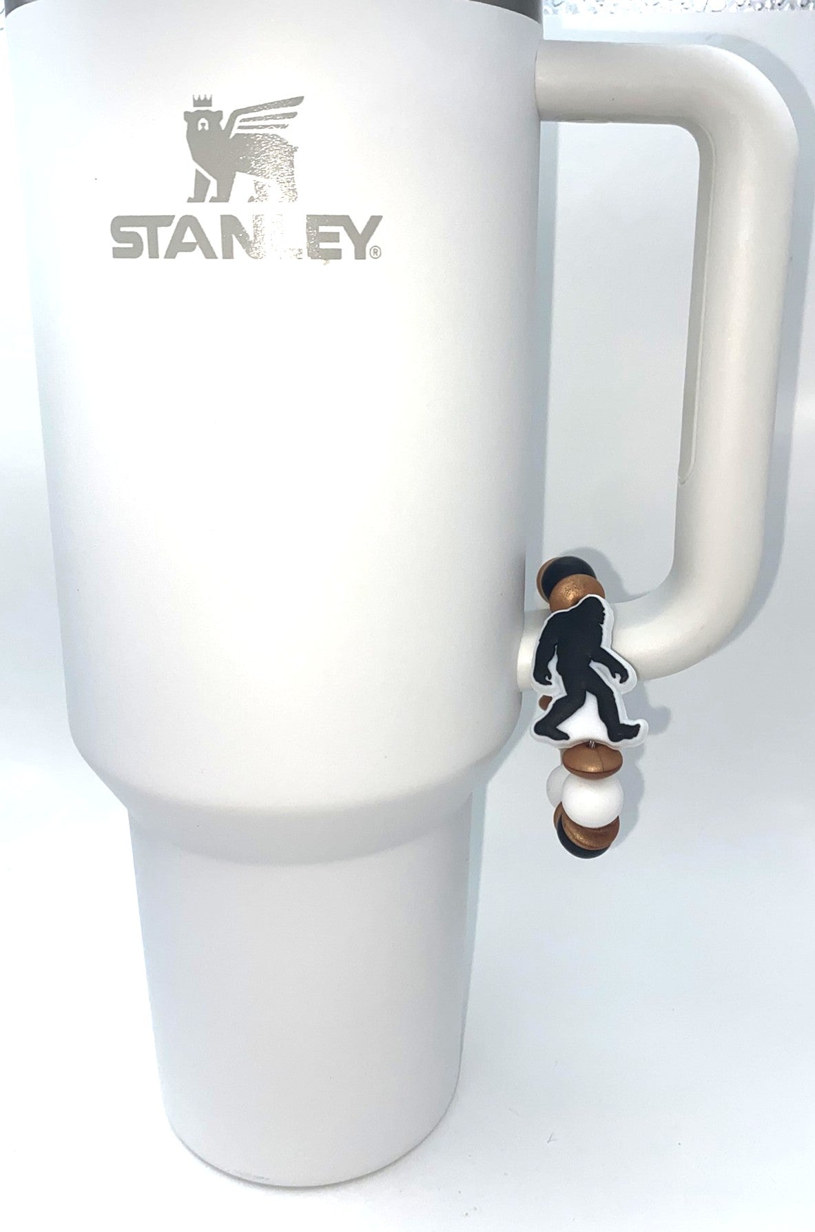 Bigfoot Sasquatch Silhouette Stanley Tumbler Cup Handle Charm