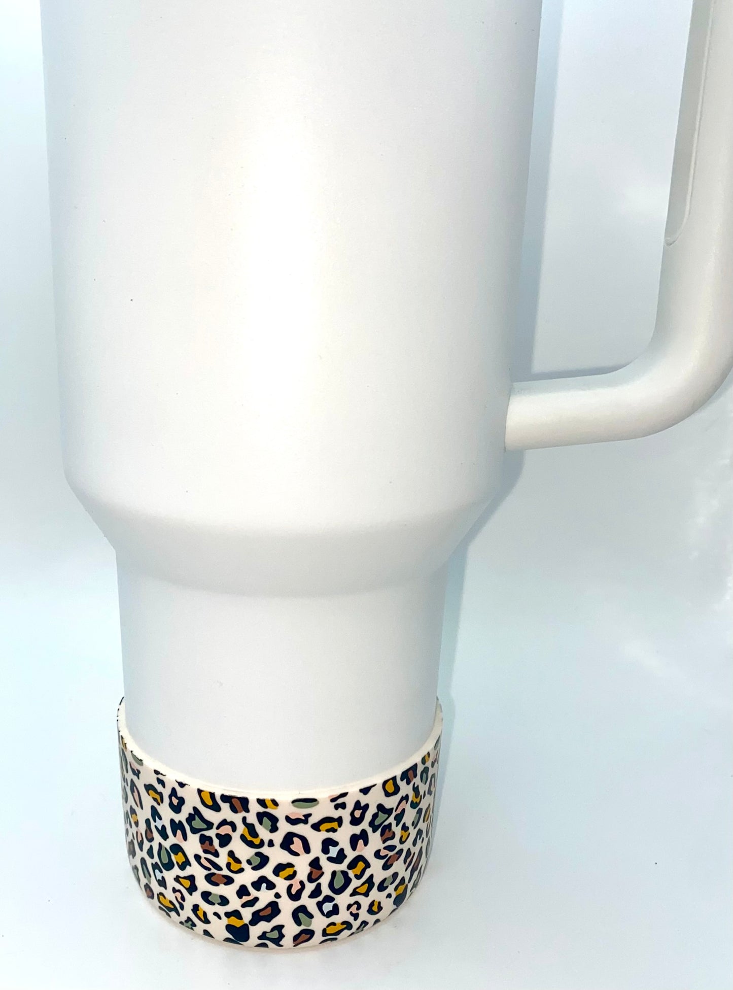 Boho Leopard Print Stanley Tumbler Boot Sleeve #54