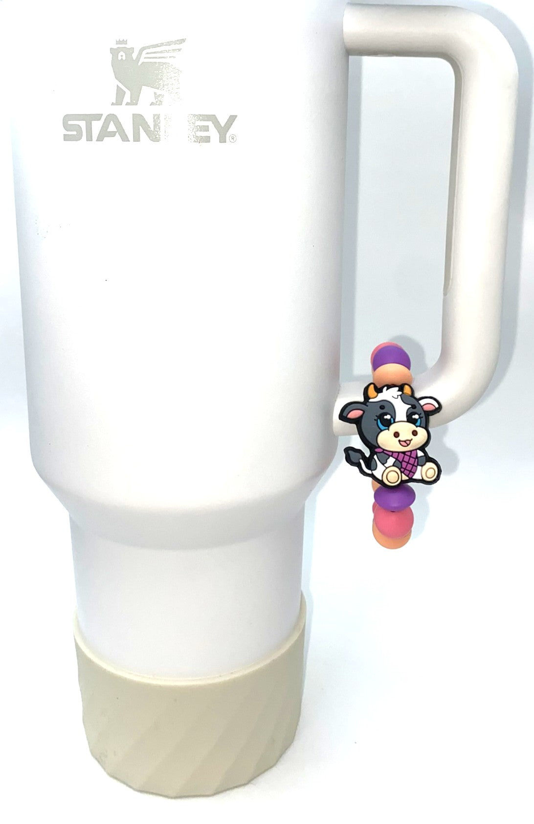 Cow Buttercup Stanley Tumbler Cup Handle Charm