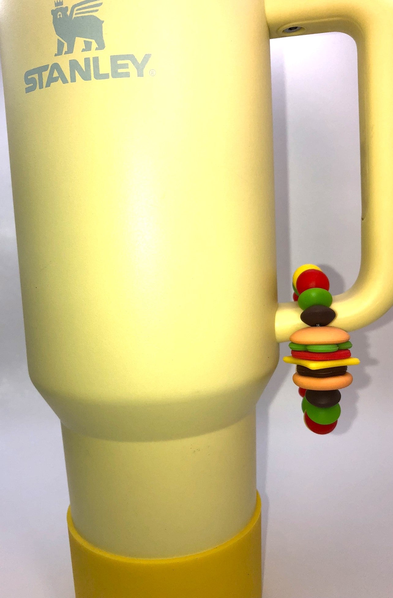 Cheeseburger Stanley Tumbler Cup Handle Charm