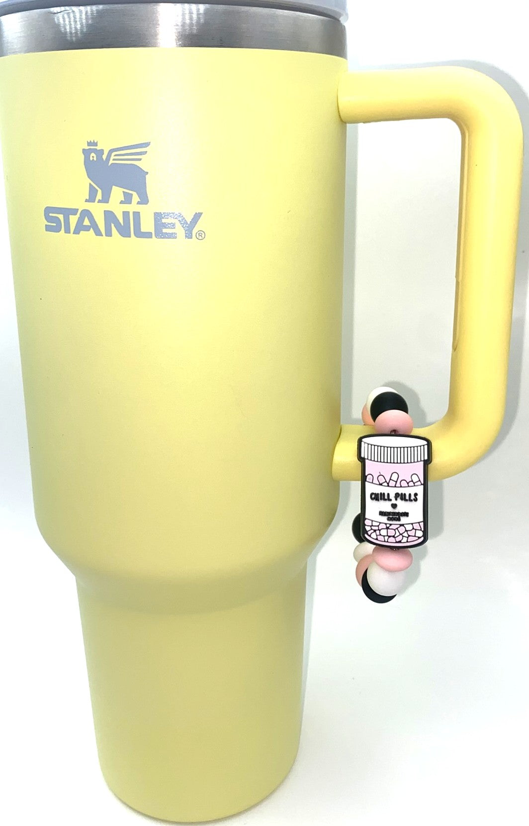 Chill Pills Pharmacy Medical Stanley Tumbler Cup Handle Charm