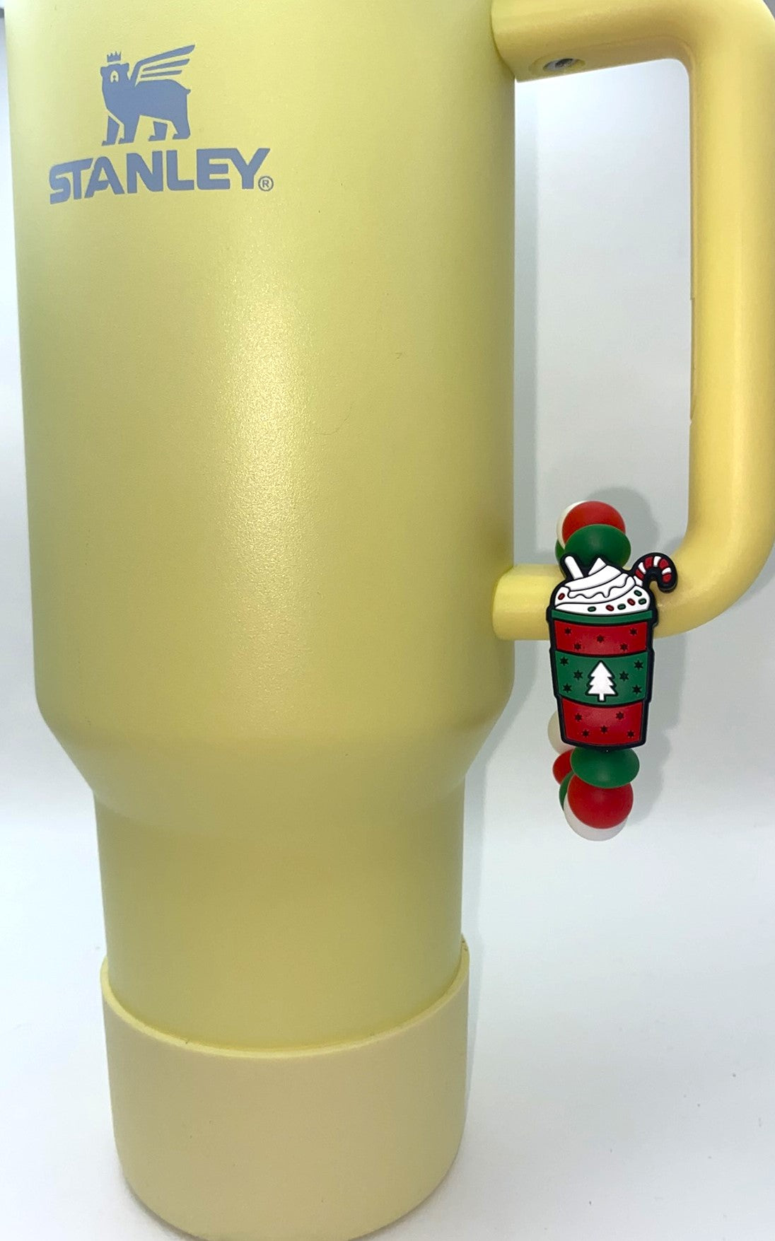 Christmas Coffee Drink Hot Chocolate Cocoa Peppermint Frappe Latte Stanley Tumbler Cup Handle Charm