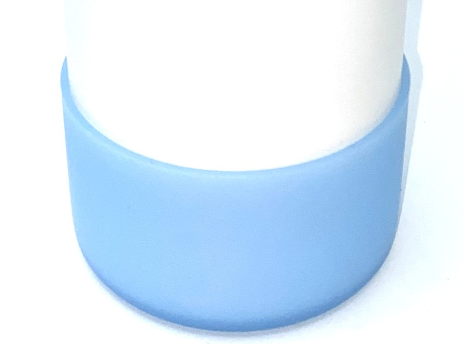 Clear Blue Translucent Frosted Stanley Tumbler Boot Sleeve #48
