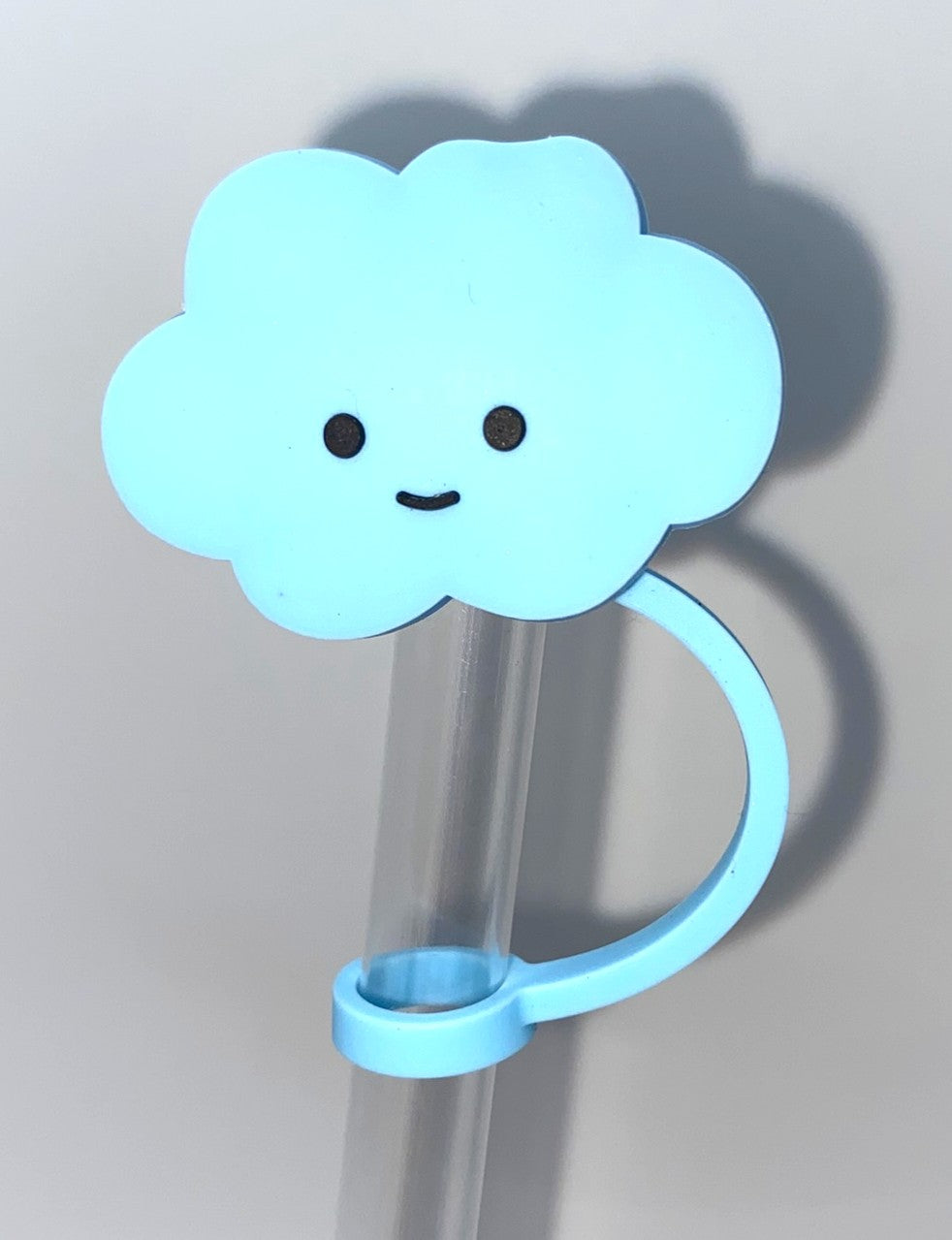 Cloud Blue Straw Topper