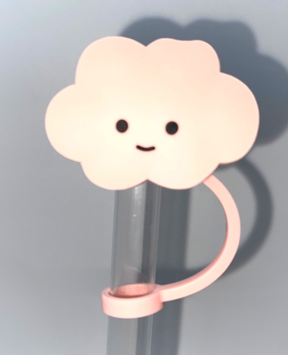 Cloud Pink Straw Topper