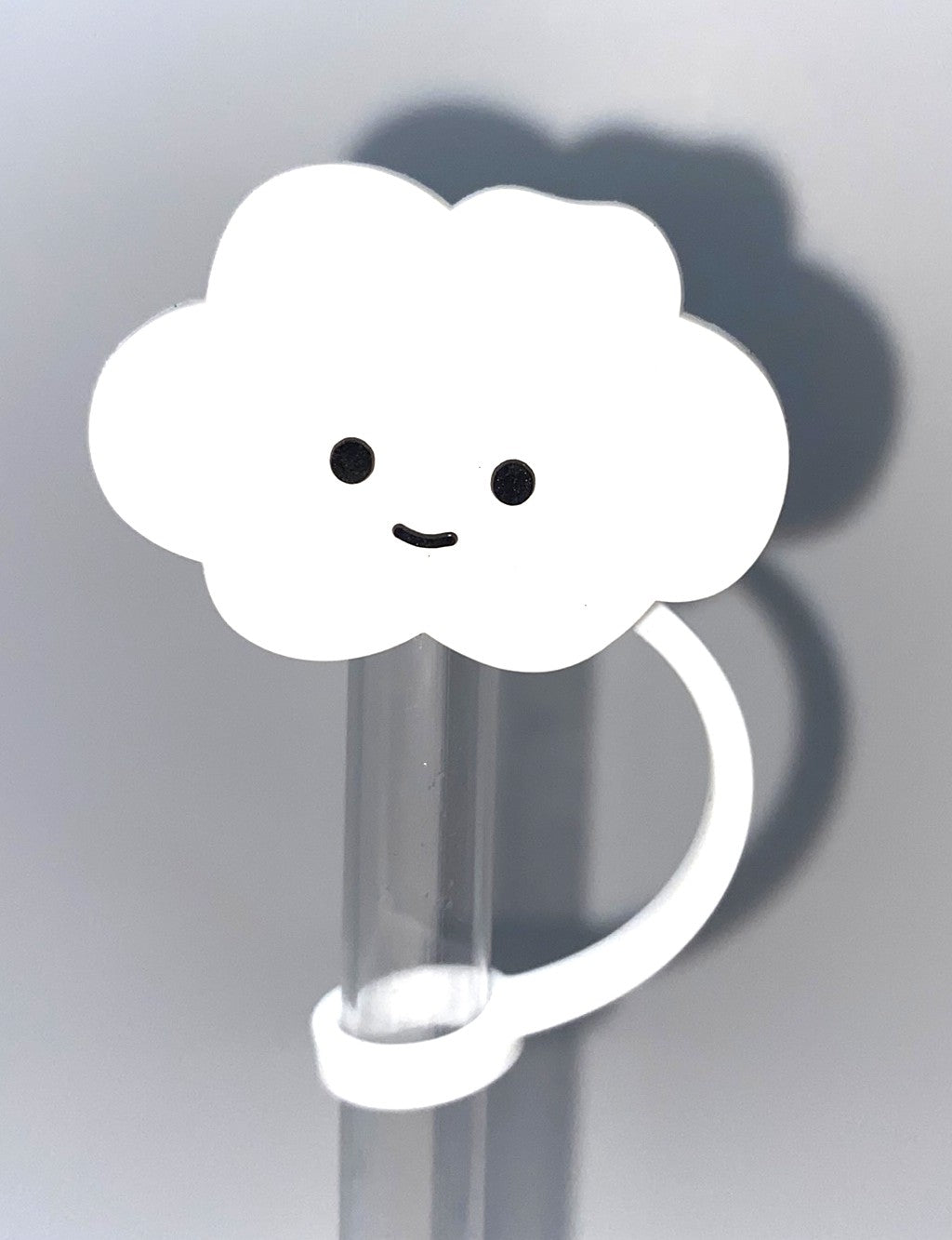Cloud White Straw Topper