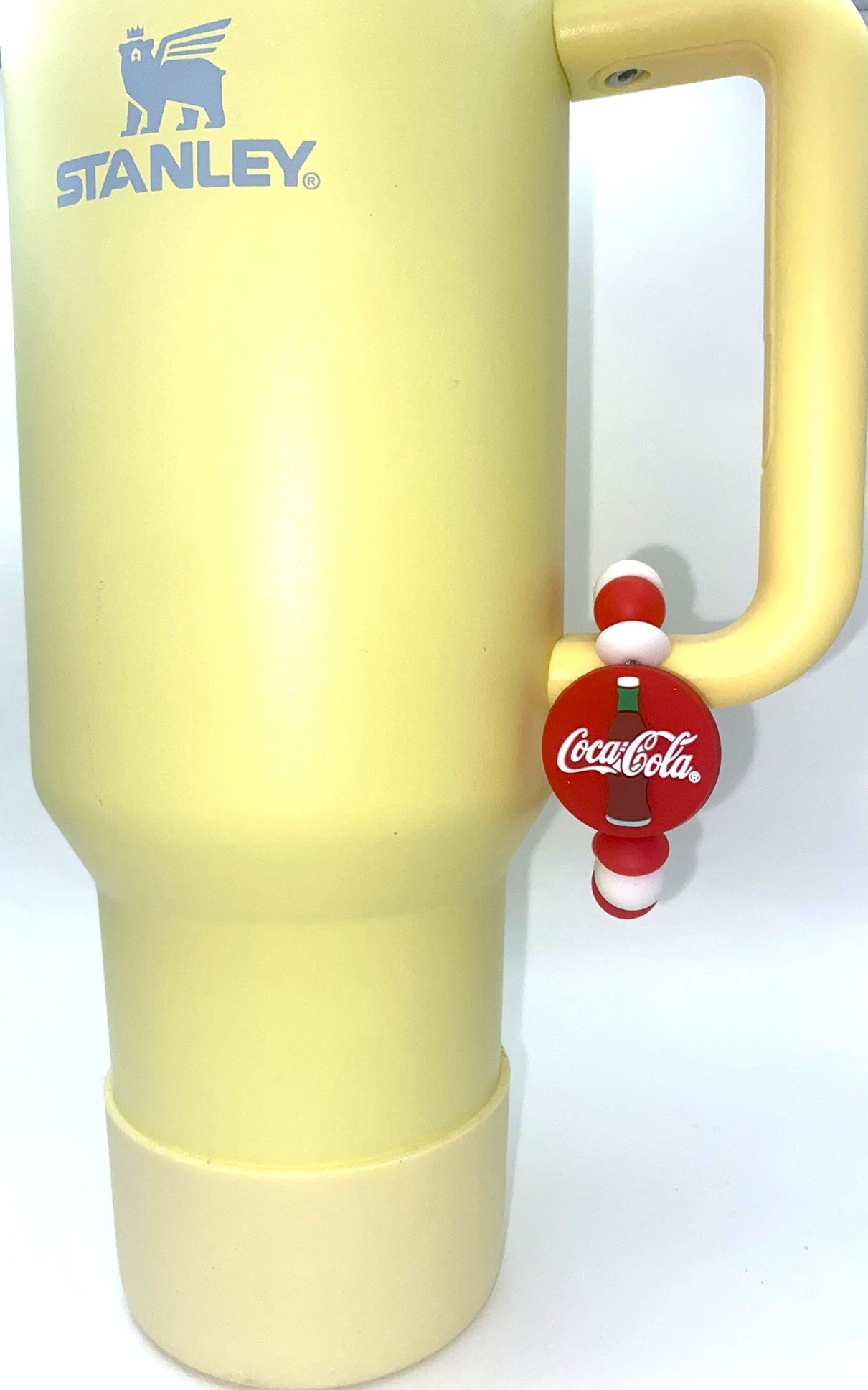 Coke Coca Cola Round Stanley Tumbler Cup Handle Charm