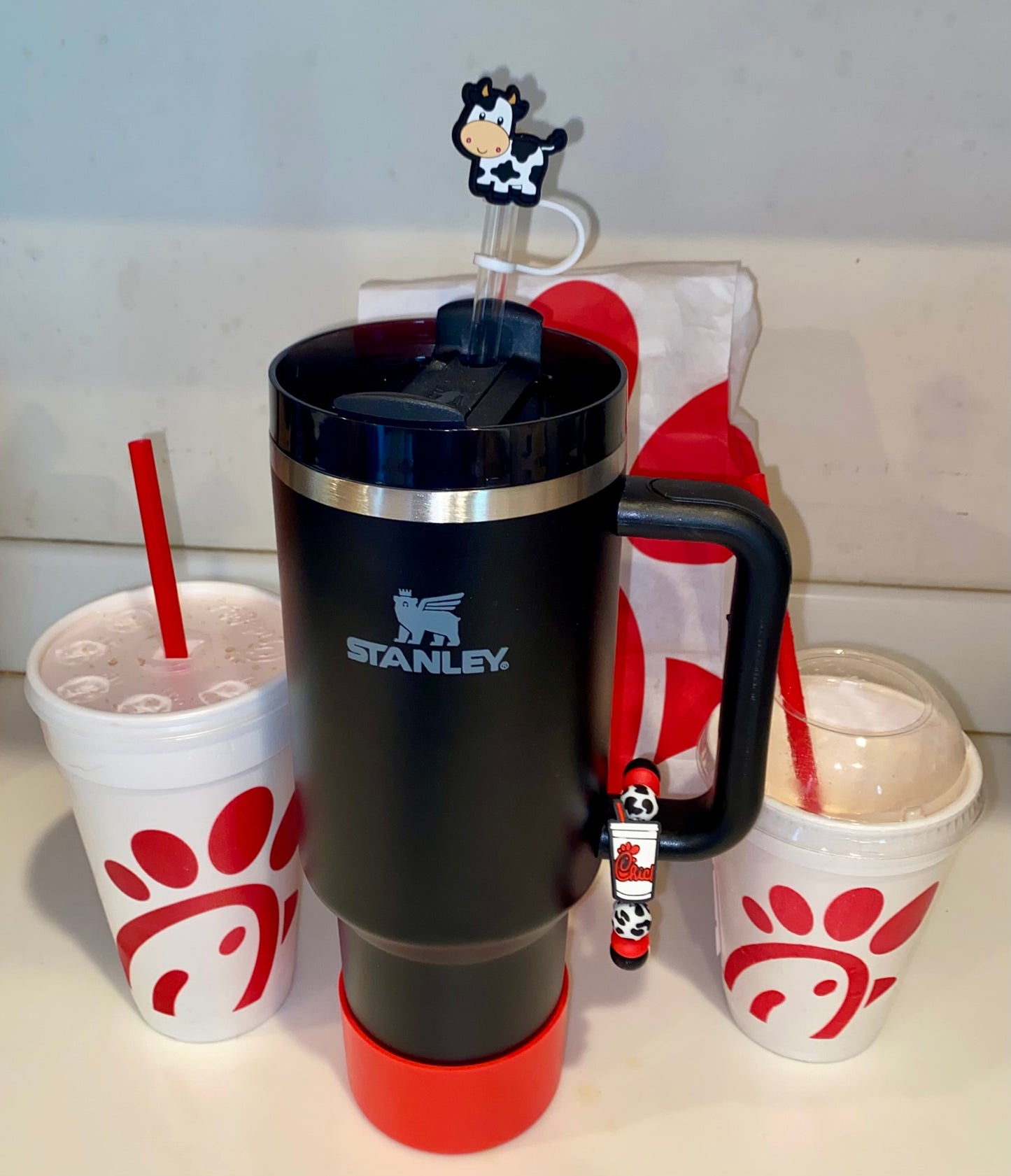 Fast Food Drink Cup Stanley Tumbler Cup Handle Charm