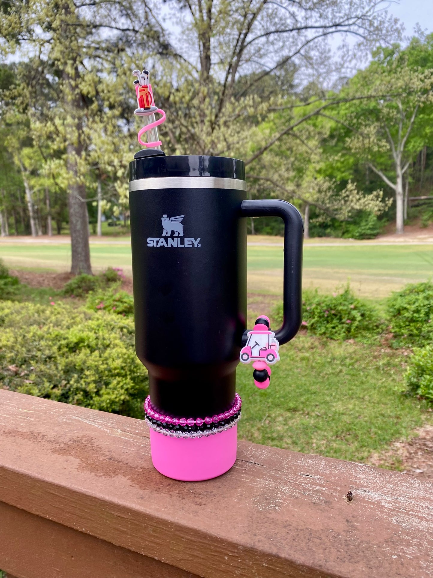 Golf Bag Straw Topper