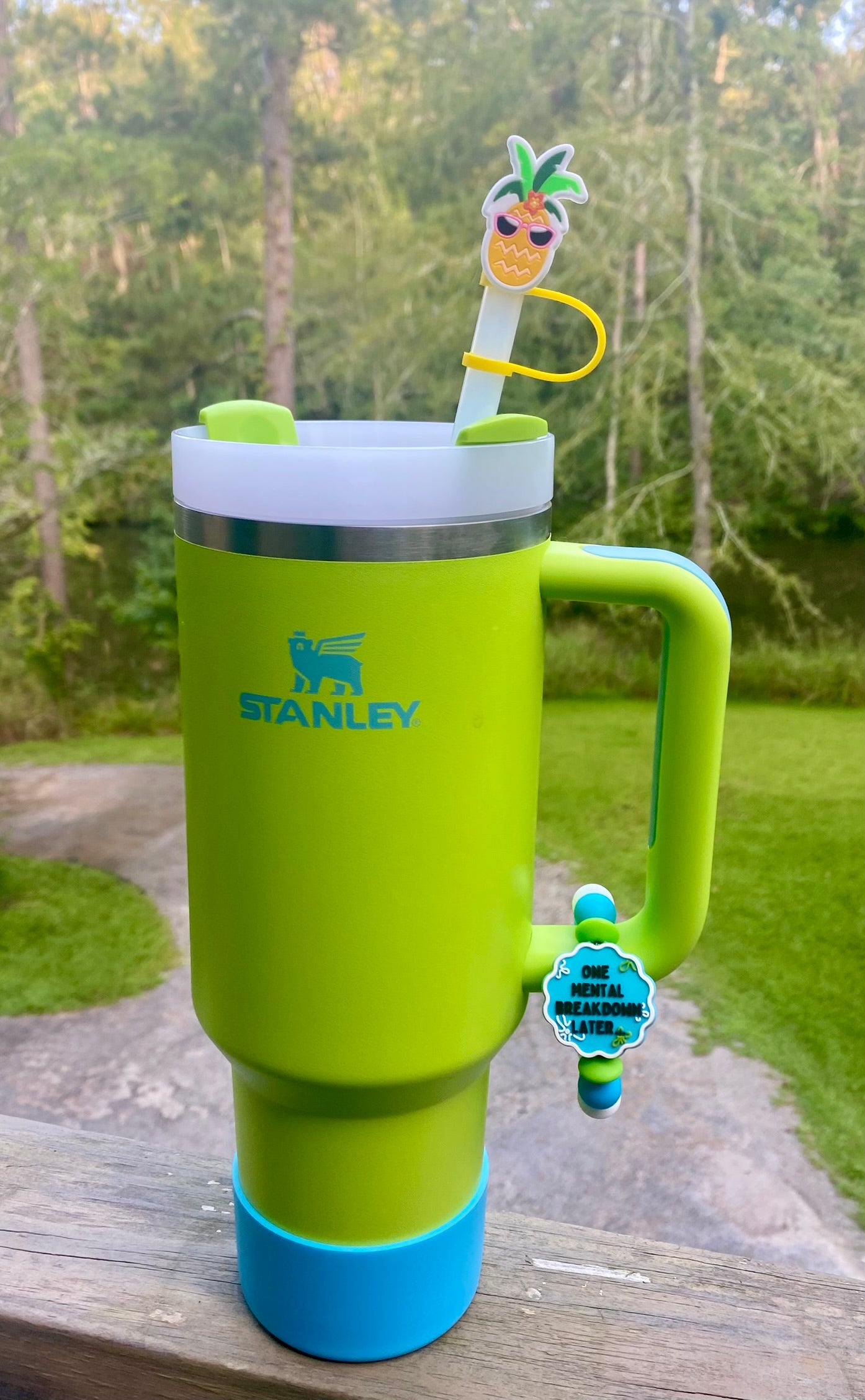 Pineapple Summer Straw Topper