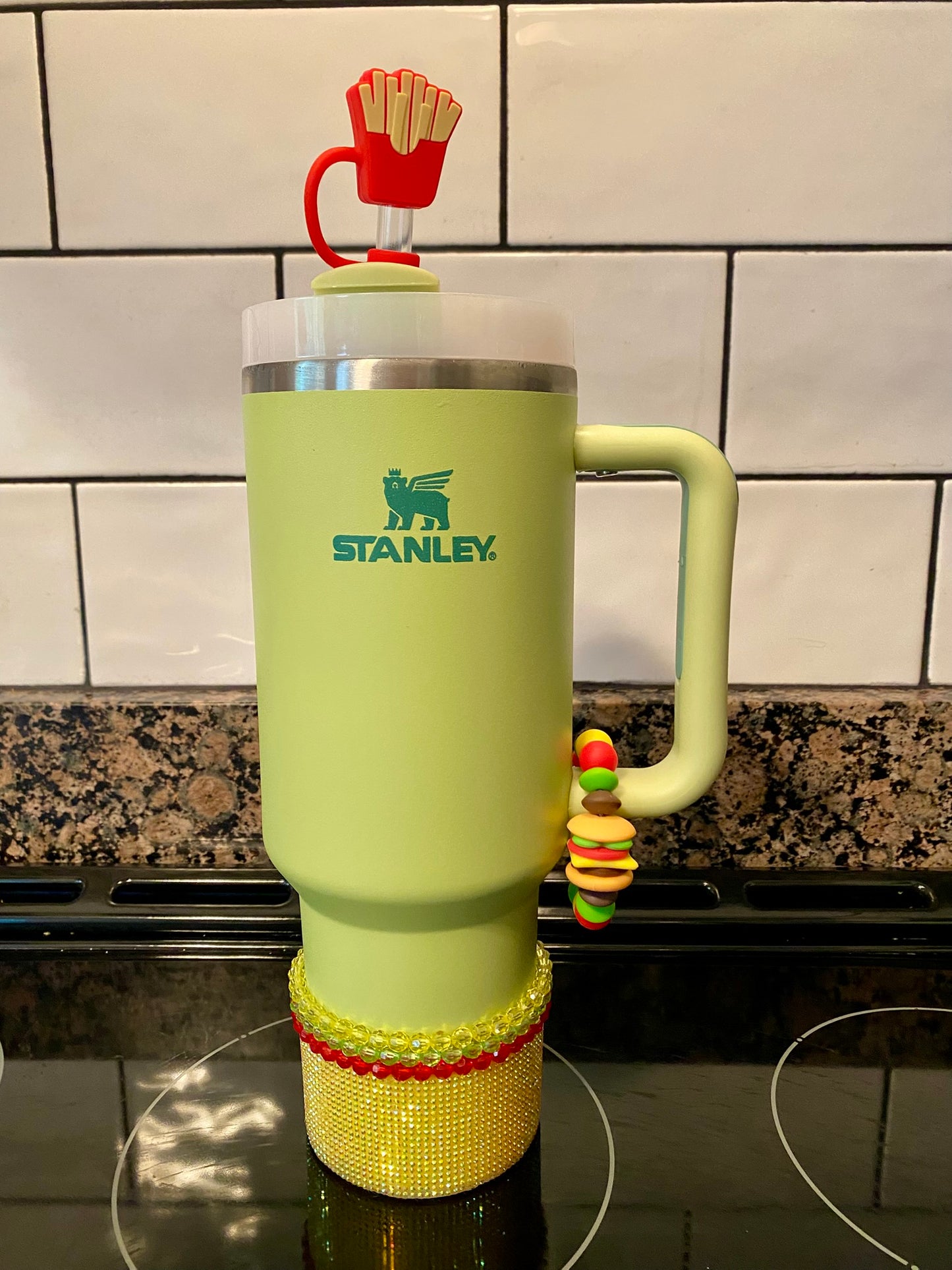 French Fries Straw Topper