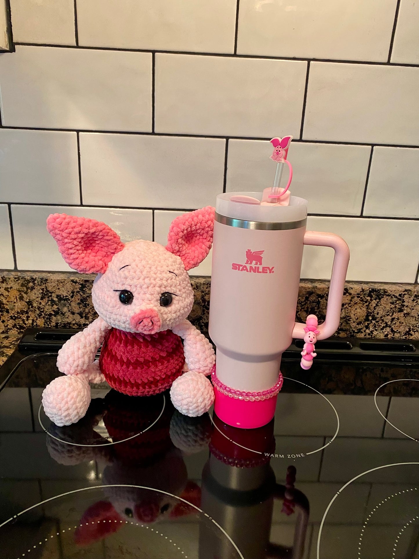 Neon Pink Stanley Tumbler Boot Sleeve #75