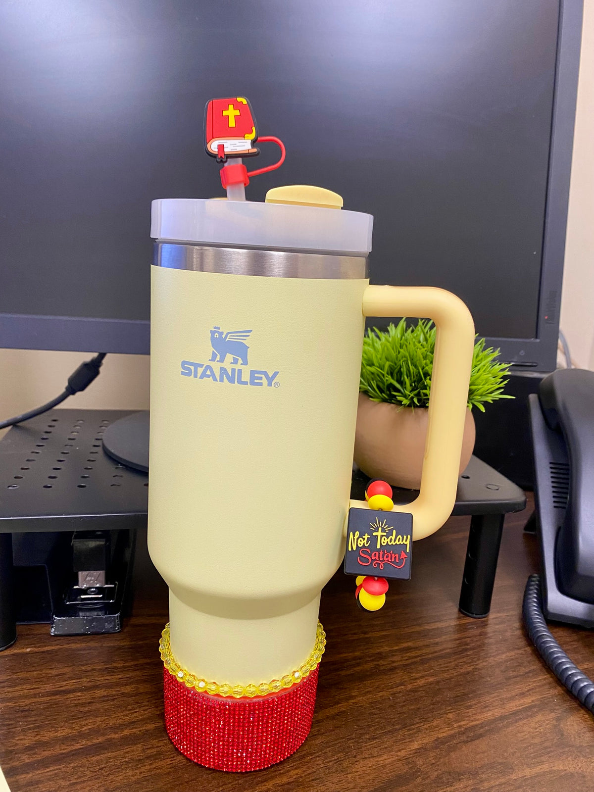 Strawberry Red Stanley Tumbler Boot Sleeve #105