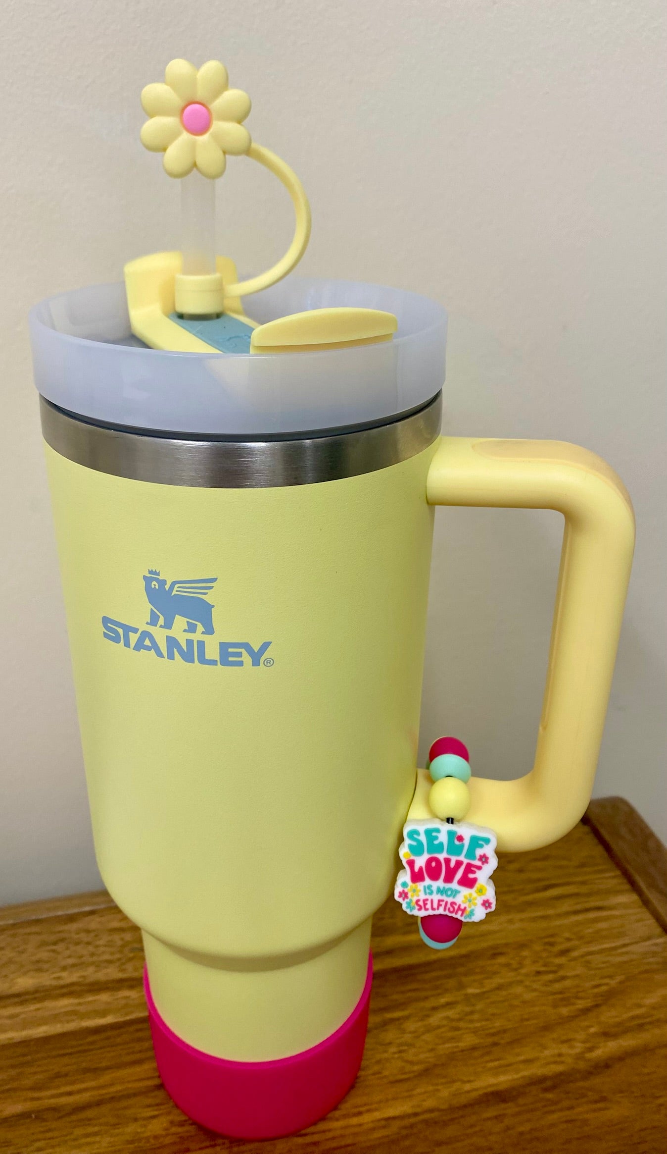 Self Love Is Not Selfish Stanley Tumbler Cup Handle Charm