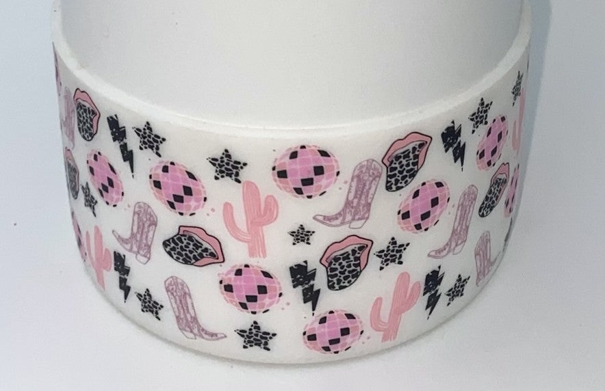 Cowgirl Disco Stanley Tumbler Boot Sleeve #67