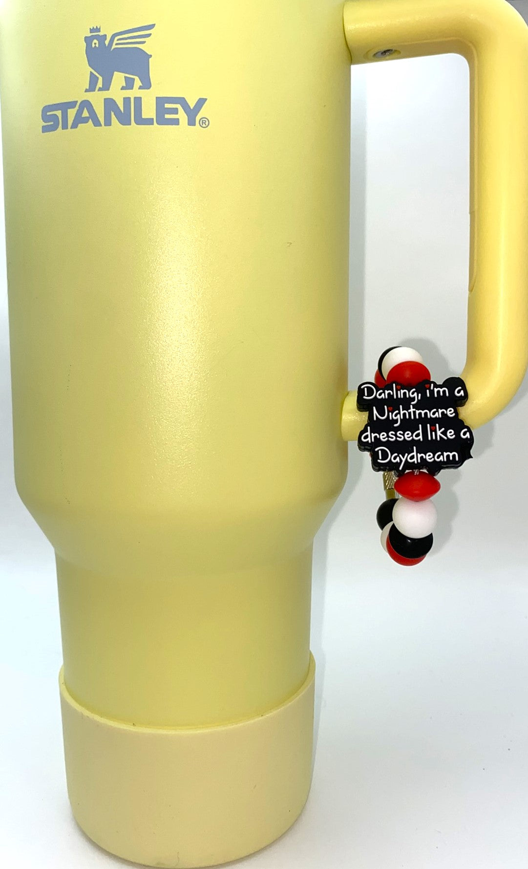 Darling I'm A Nightmare Dressed Like A Daydream Swift Singer Stanley Tumbler Cup Handle Charm