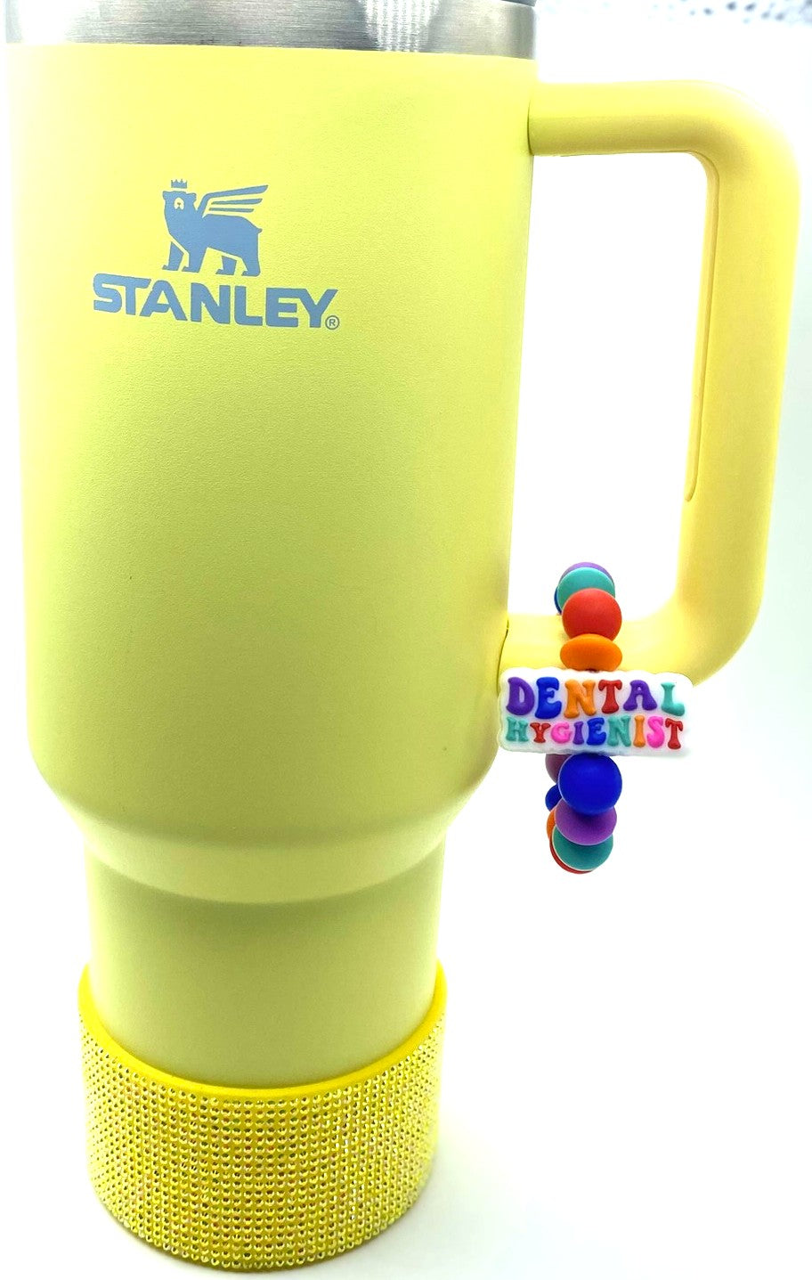 Dental Hygienist Colorful Stanley Tumbler Cup Handle Charm