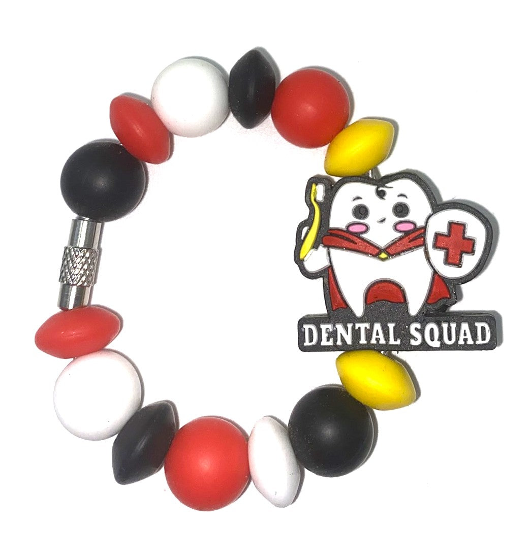 Dental Squad Superhero Tooth Stanley Tumbler Cup Handle Charm