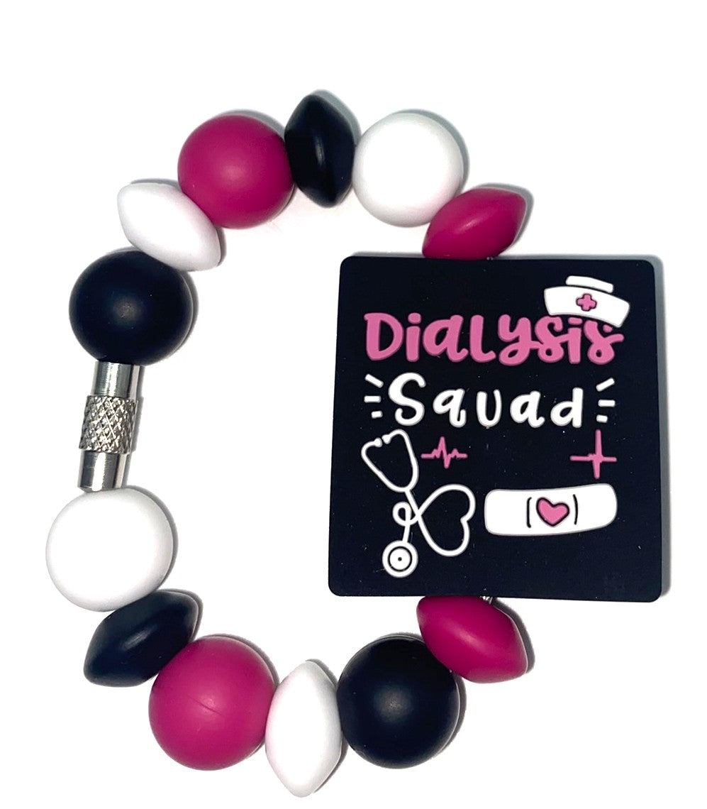 Dialysis Squad Nurse Medical Stanley Tumbler Cup Handle Charm