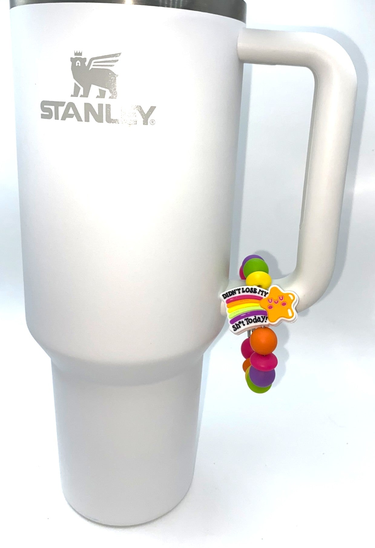 Didn't Lose My Shit Today Gold Star funny Stanley Tumbler Cup Handle Charm