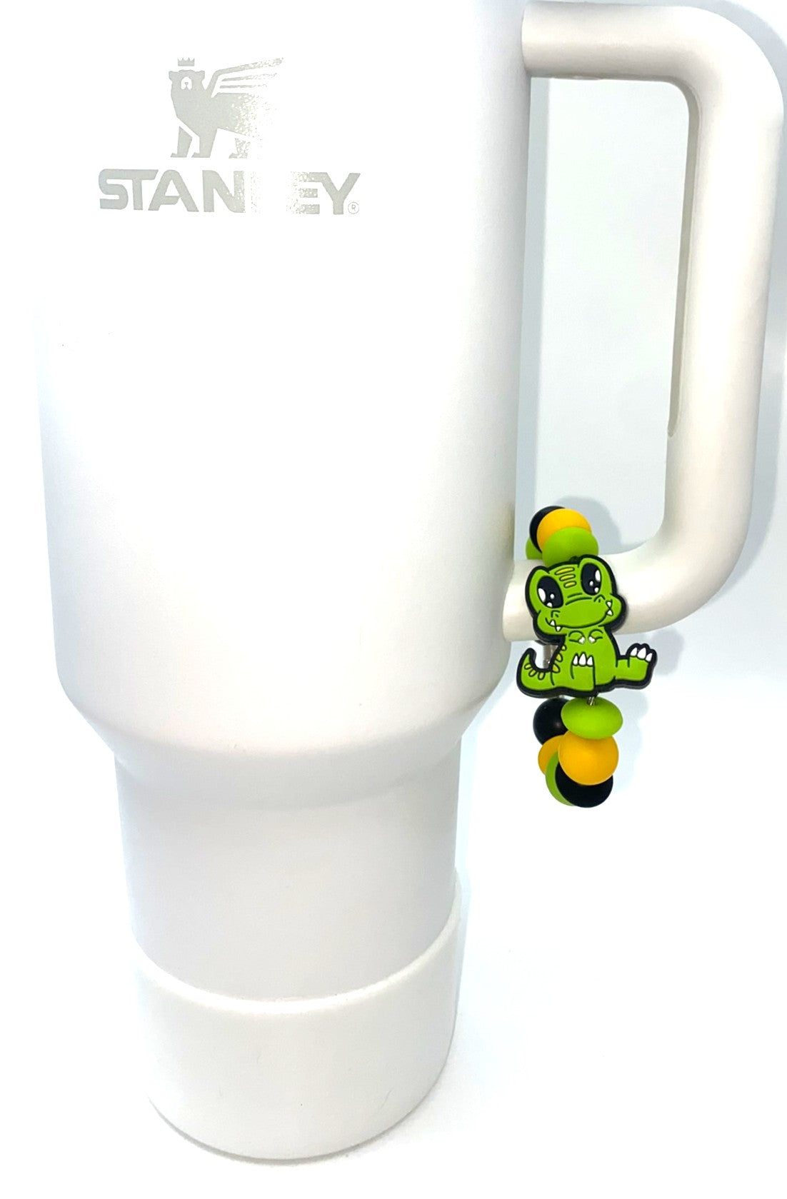 Baby Dinosaur Alligator Stanley Tumbler Cup Handle Charm