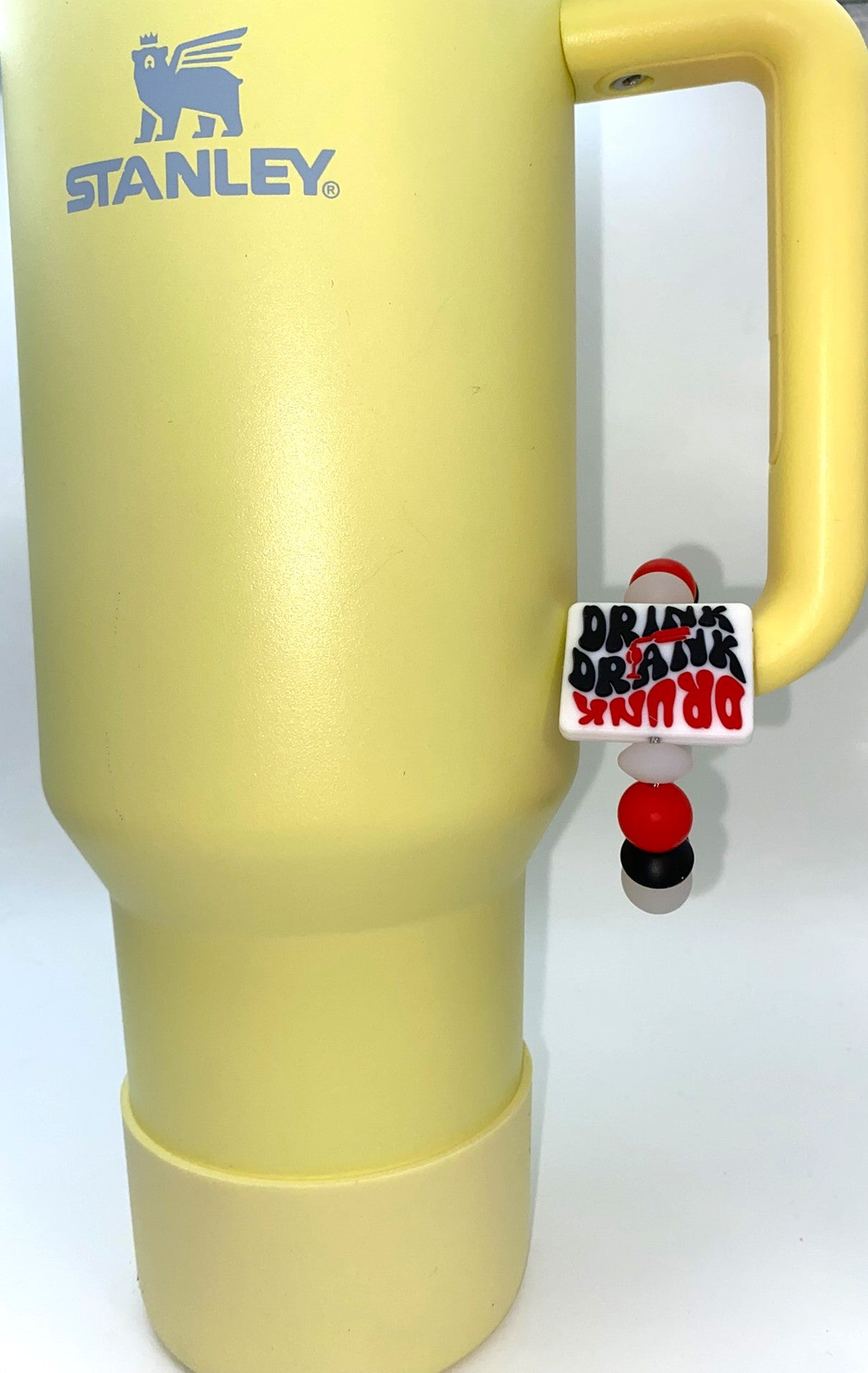 Drink Drank Drunk Stanley Tumbler Cup Handle Charm