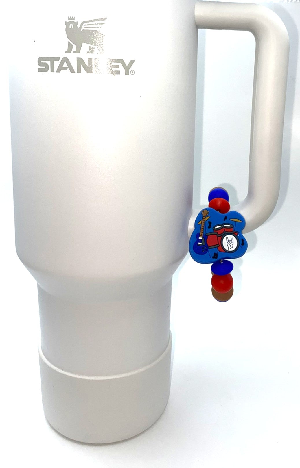 Drum Set & Guitar Rock Band Stanley Tumbler Cup Handle Charm
