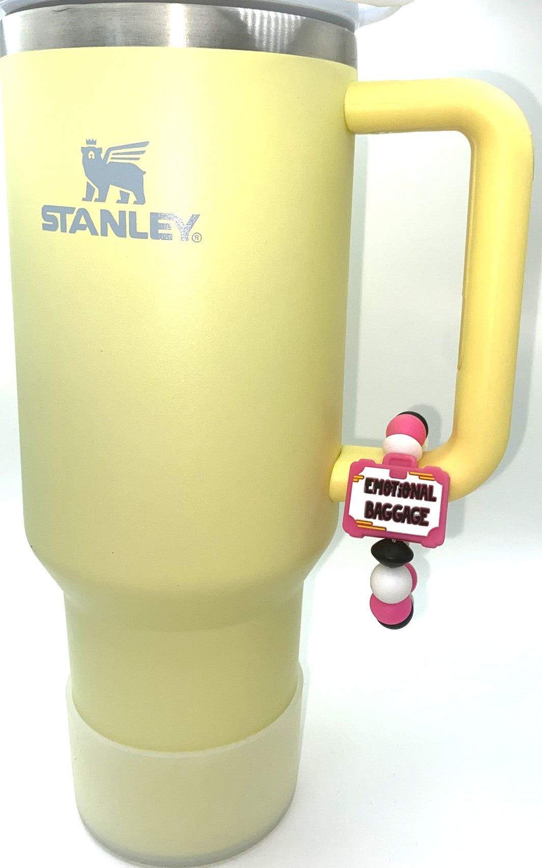 Emotionally Baggage Funny Stanley Tumbler Cup Handle Charm
