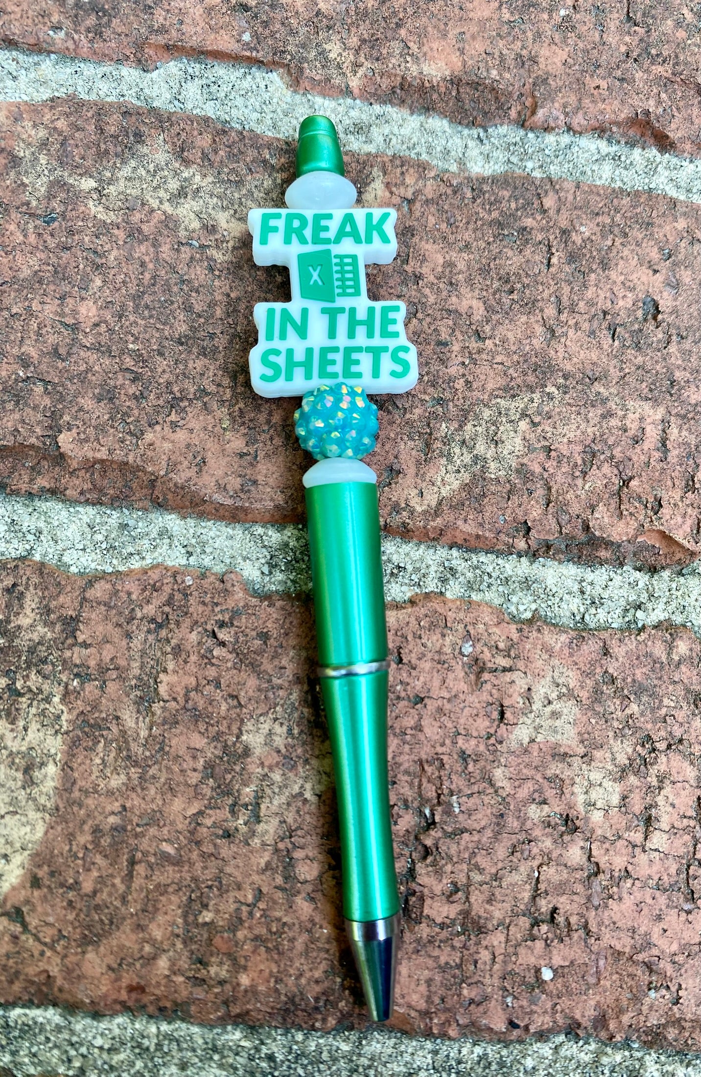 Freak In The Sheets Beaded Pen
