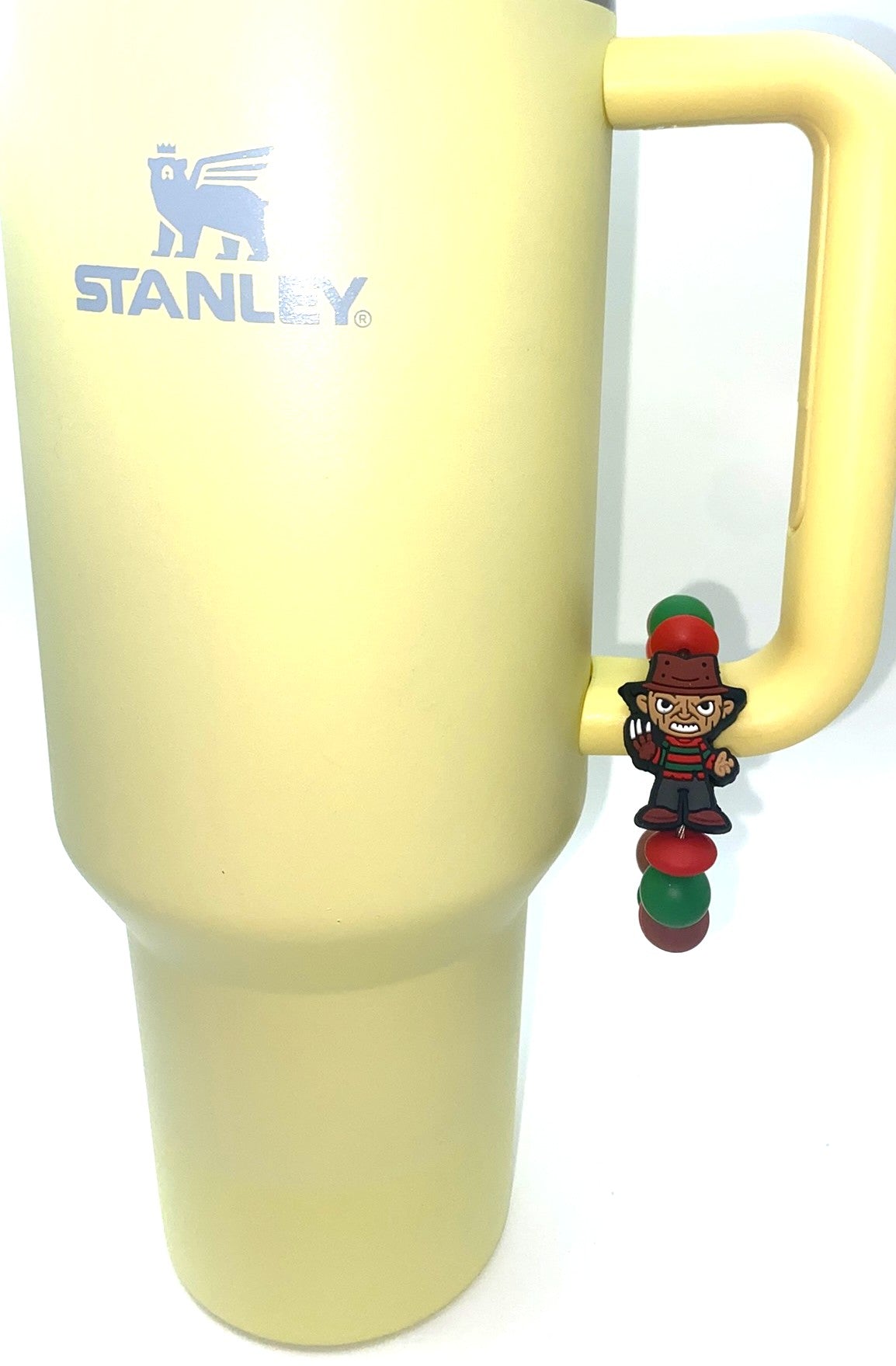 Freddy Nightmare Horror Villain Stanley Tumbler Cup Handle Charm