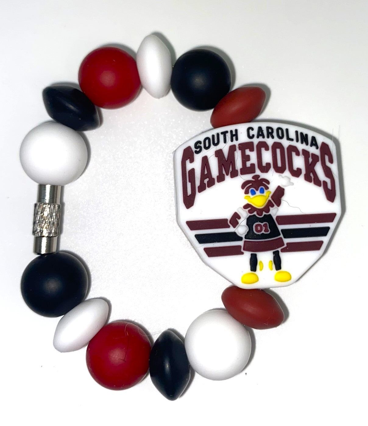 South Carolina Gamecocks USC College Football Stanley Tumbler Cup Handle Charm