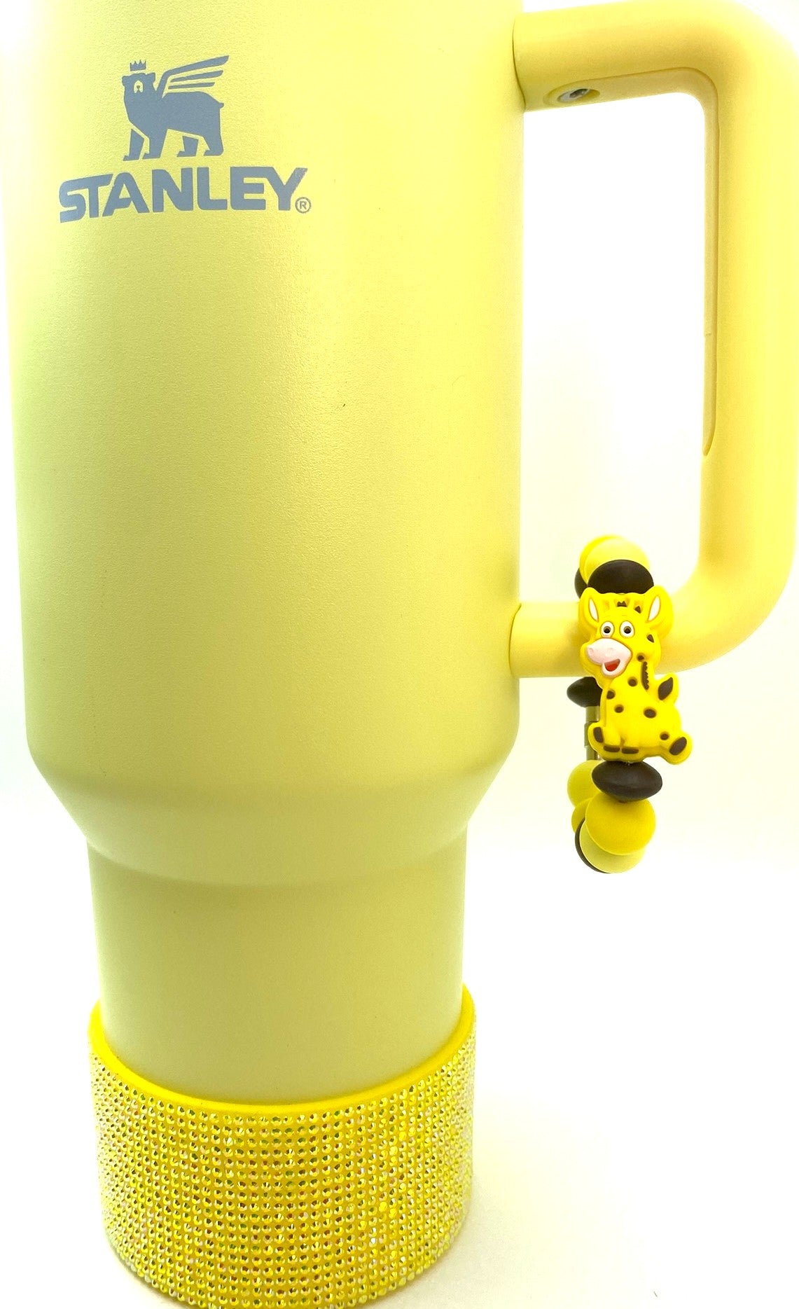Cute Giraffe Sitting Stanley Tumbler Cup Handle Charm