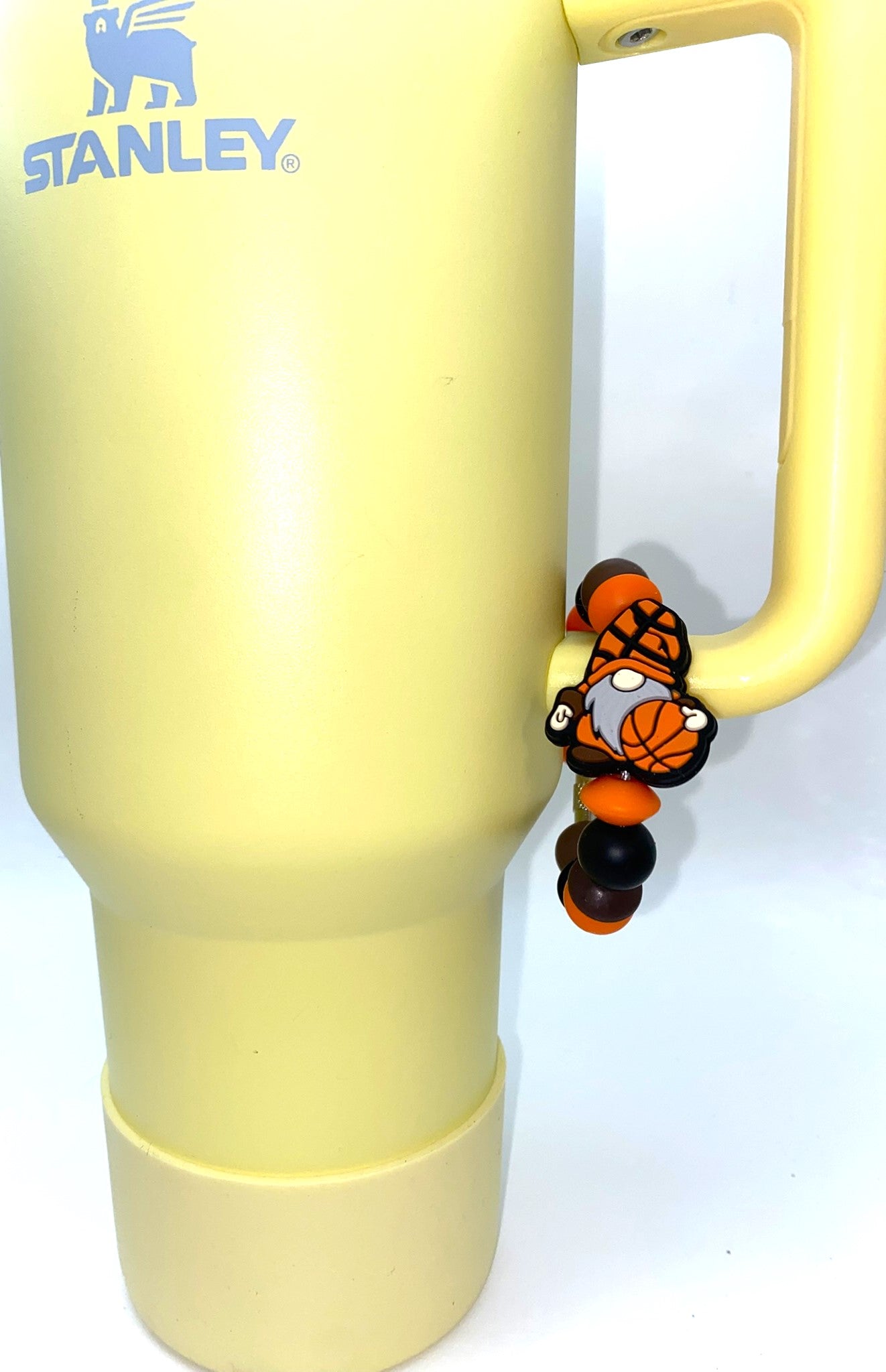 Basketball Gnome Stanley Tumbler Cup Handle Charm