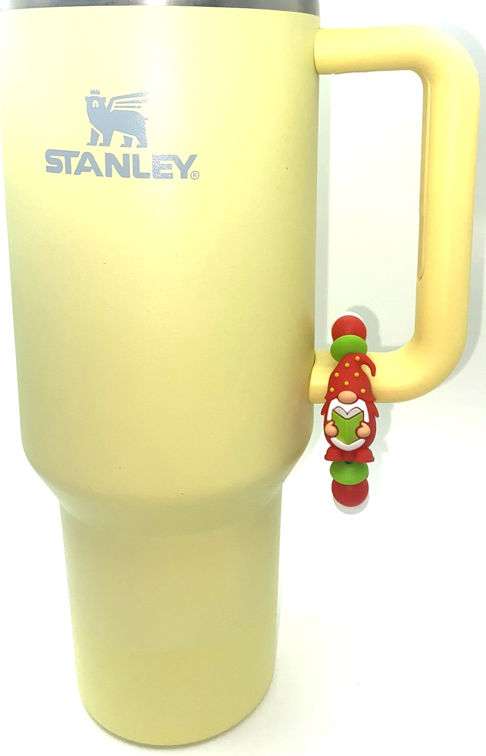 Book Gnome 3D Stanley Tumbler Cup Handle Charm