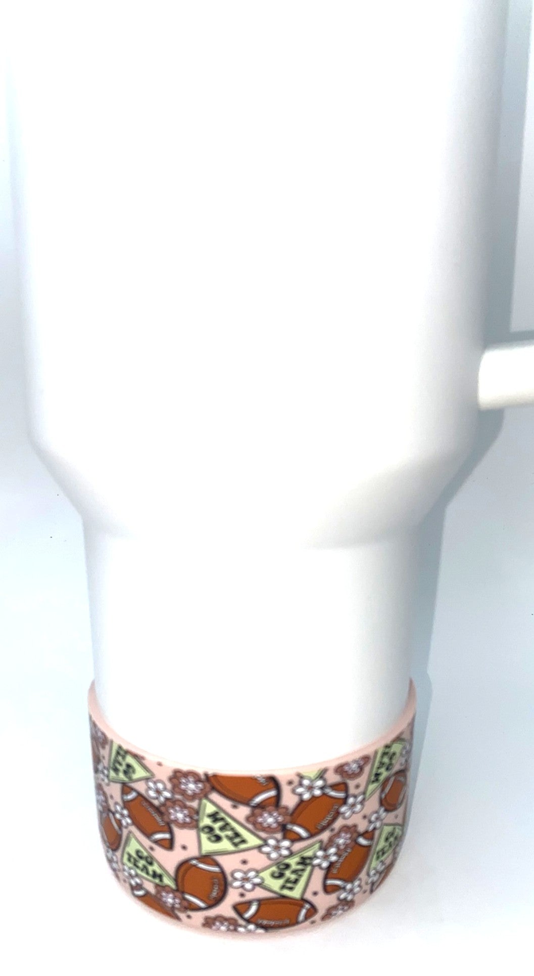 Go Team Football Tumbler Boot Sleeve #167