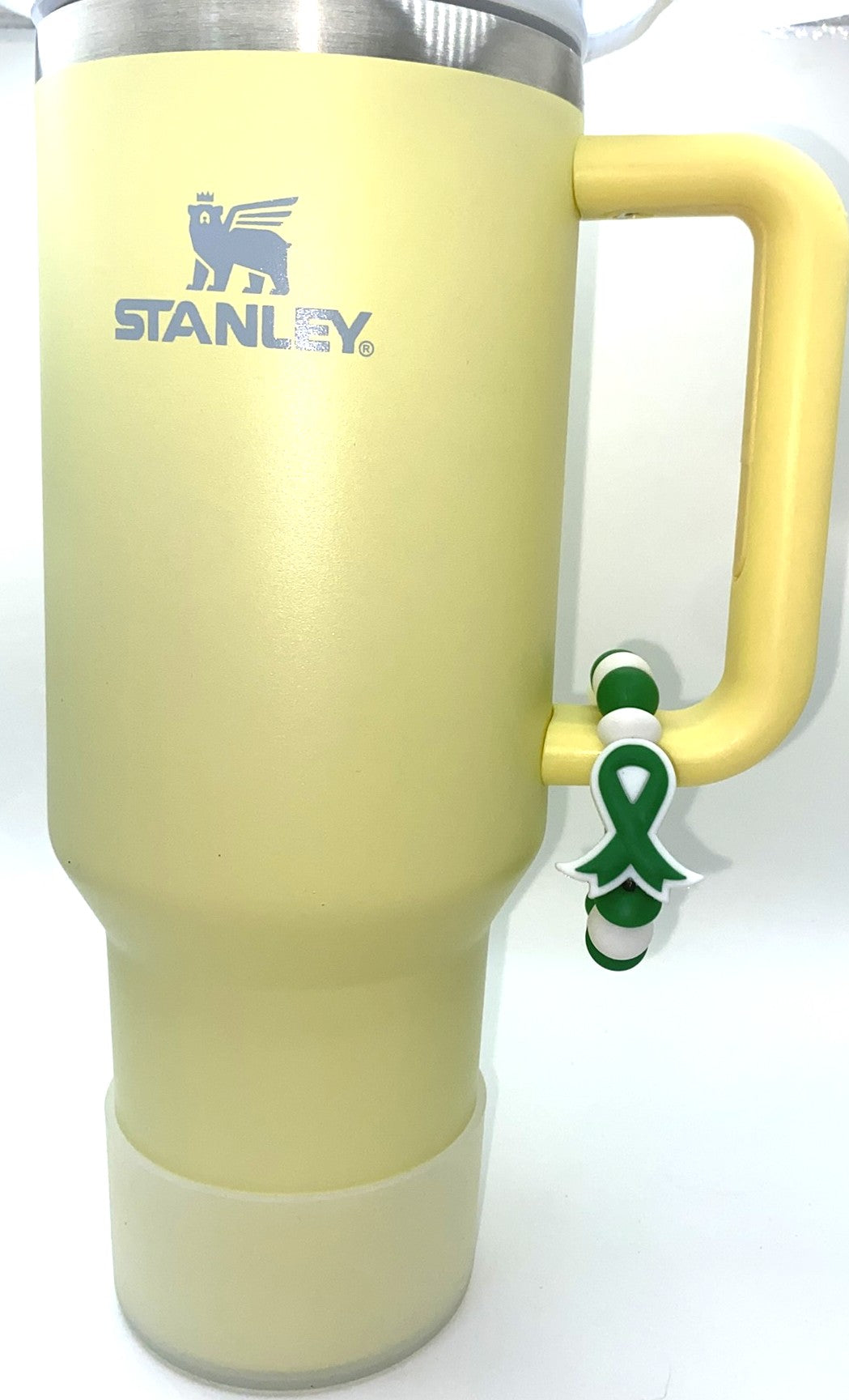 Green Ribbon Mental Health Stanley Tumbler Cup Handle Charm
