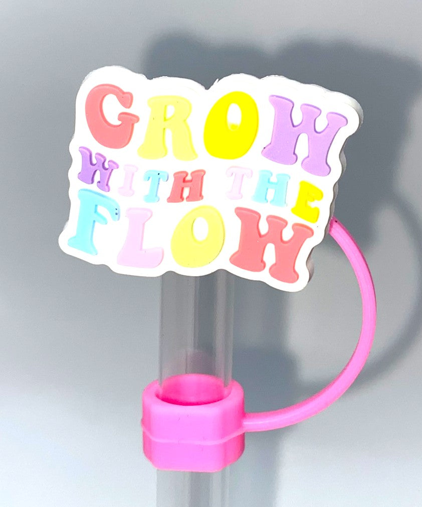 Grow With The Flow Straw Topper