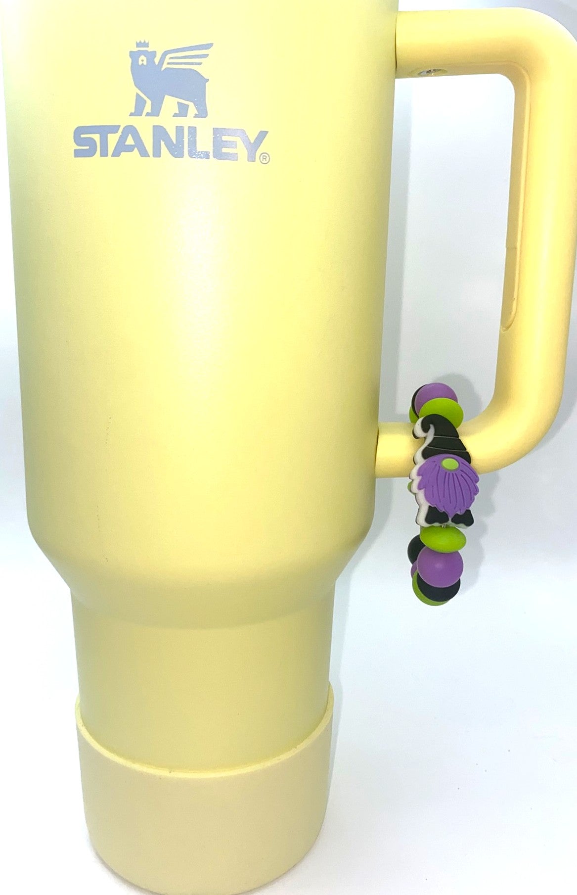 Halloween Witch Gnome Purple Stanley Tumbler Cup Handle Charm