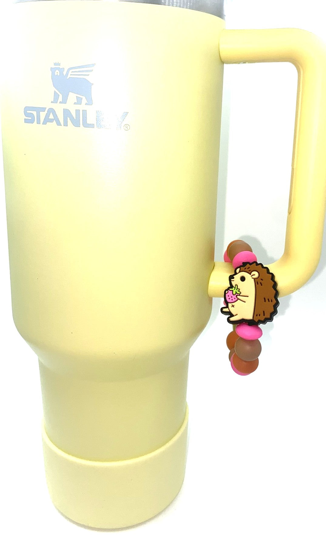 Strawberry Hedgehog Stanley Tumbler Cup Handle Charm