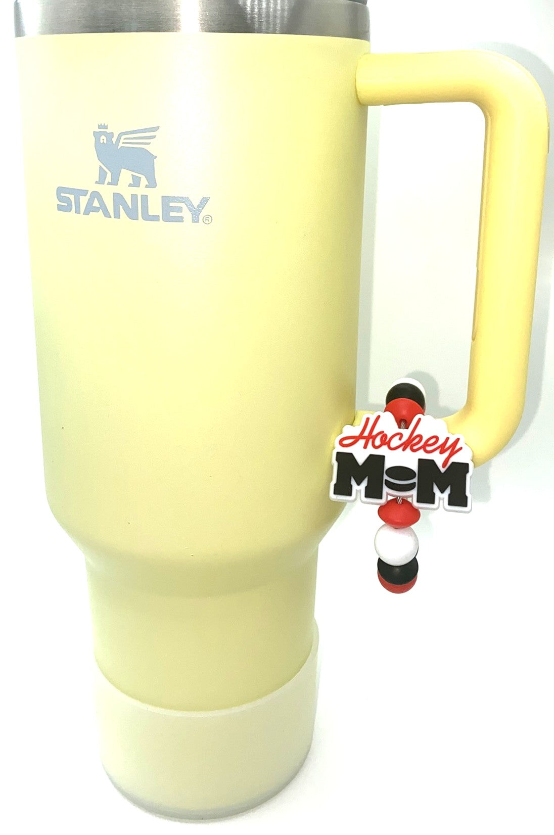 Hockey Mom Stanley Tumbler Cup Handle Charm