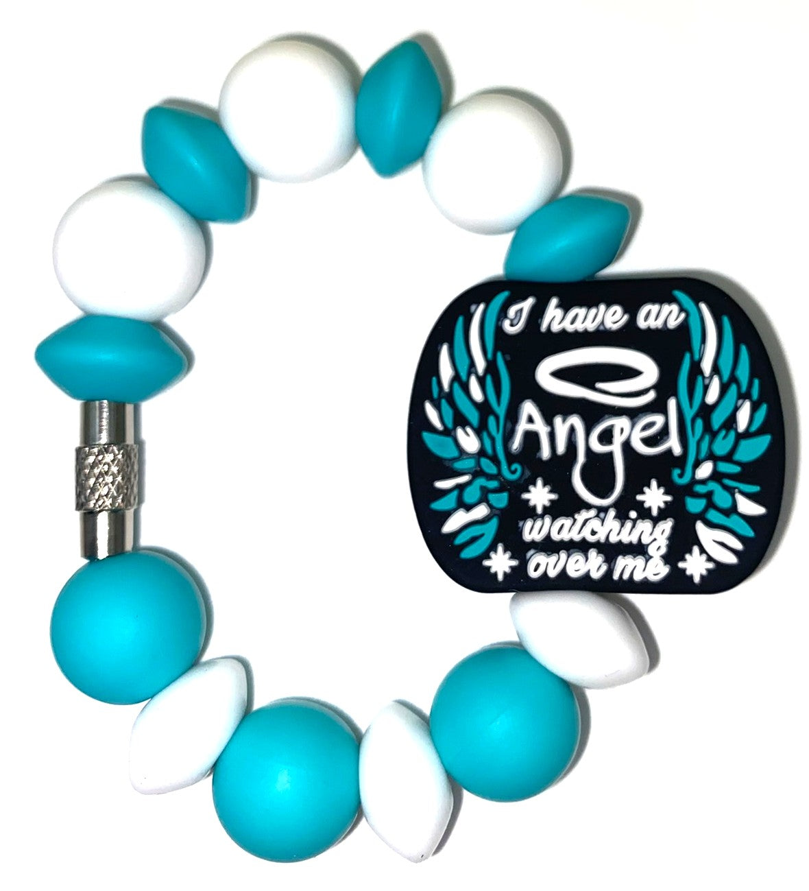 I Have An Angel Watching Over Me Memorial Stanley Tumbler Cup Handle Charm